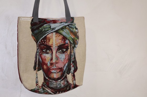 Bolso ToteBag Mujer Africana